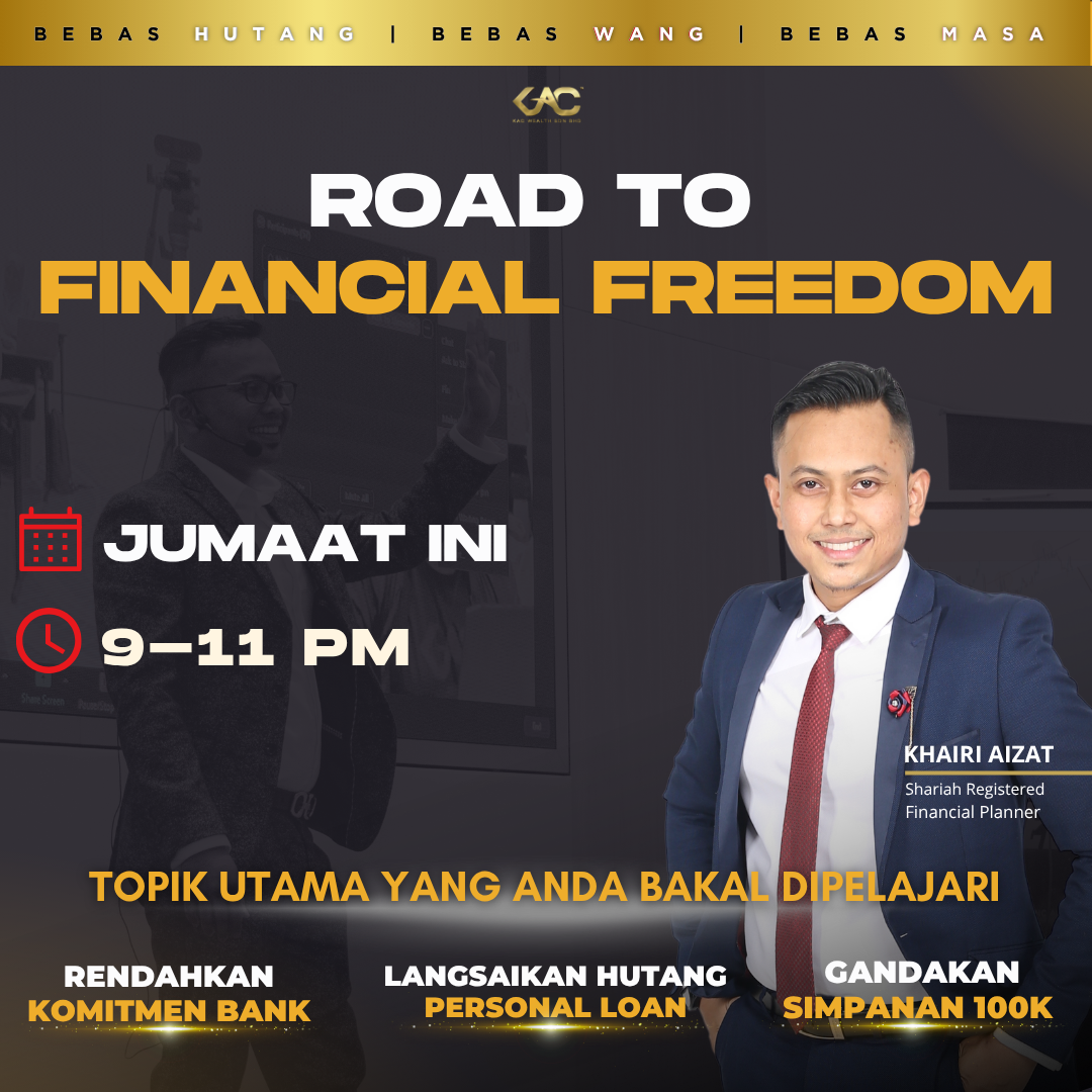 Poster Road to Financial Freedom